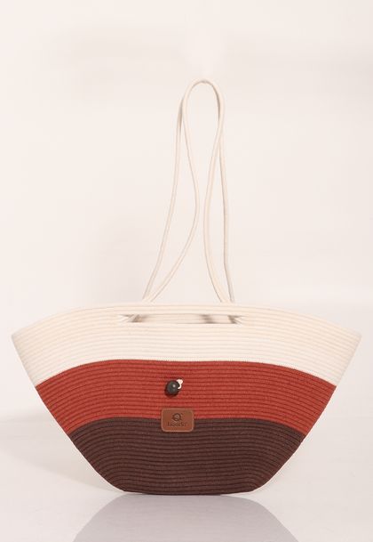 Bolsa De Praia Maré Cordas Com Alças Compridas