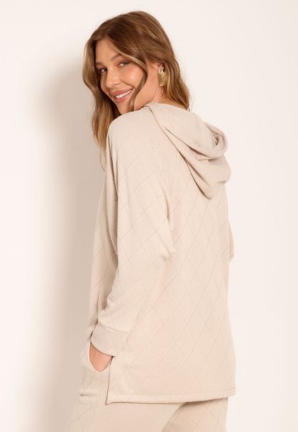 Blusa Manga Longa com Capuz Jacq Stanford