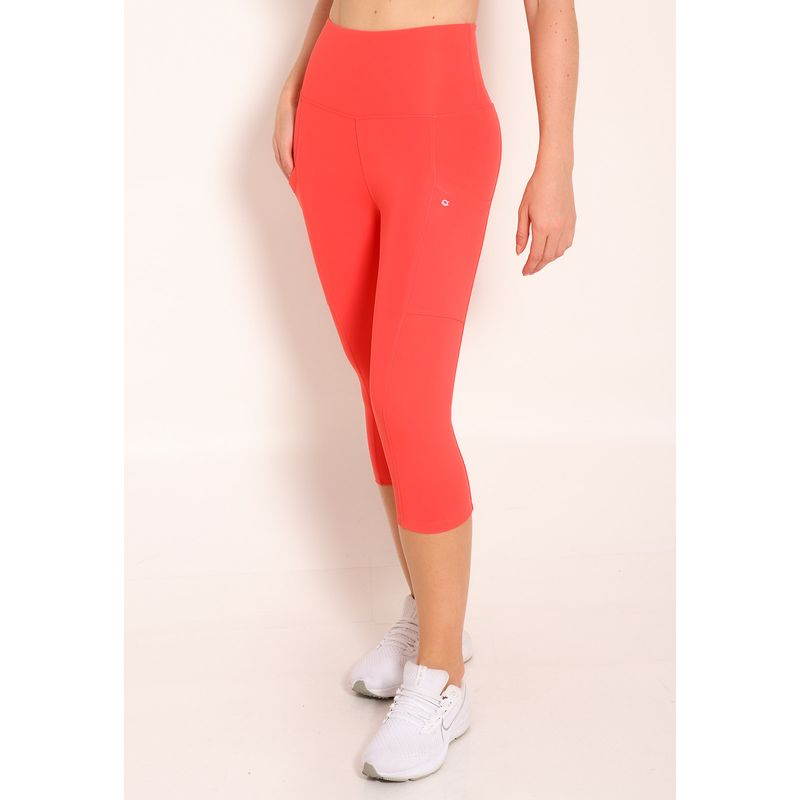 Calça Corsário Feminina Compress com Bolsos Laterais
