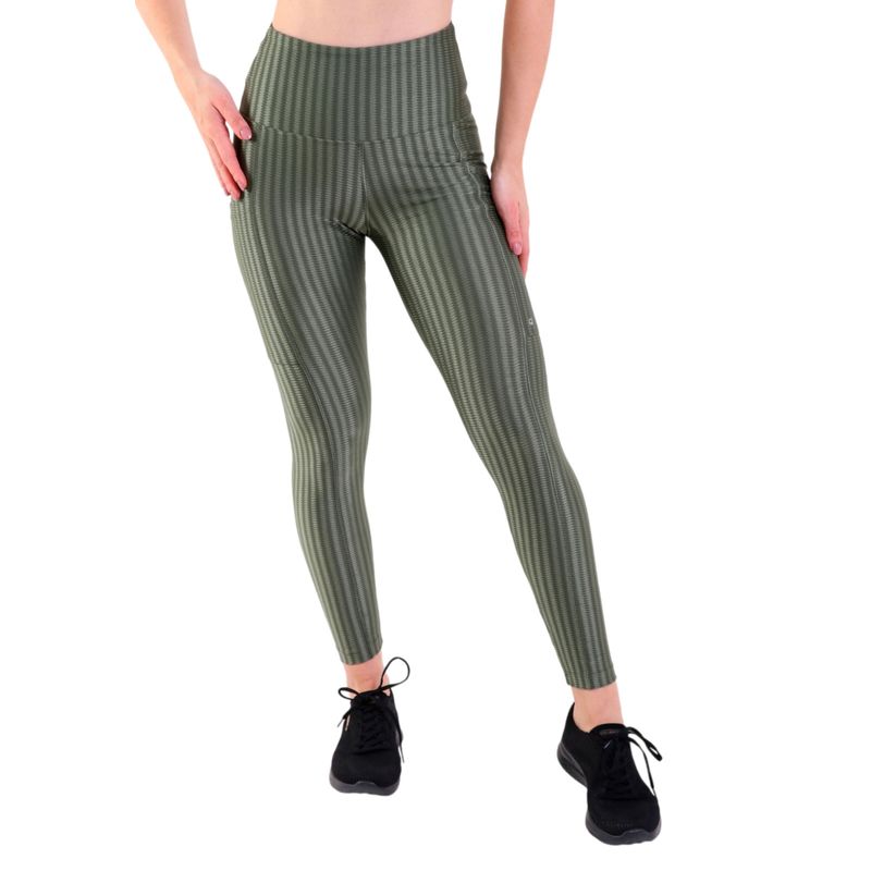 Calça Legging New Ikat Com Bolsos Laterais