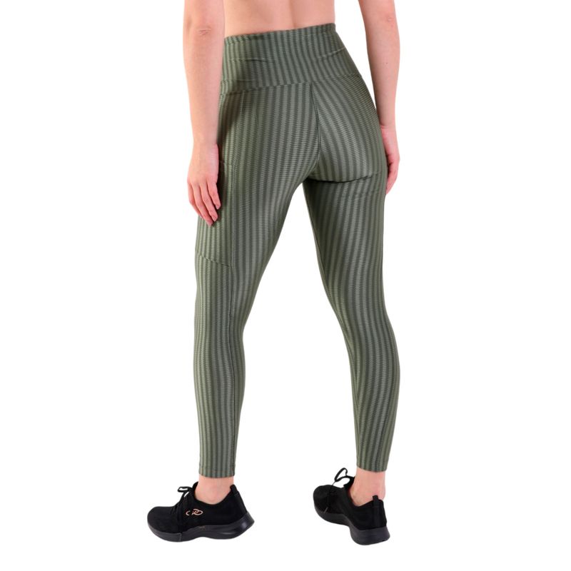 Calça Legging New Ikat Com Bolsos Laterais