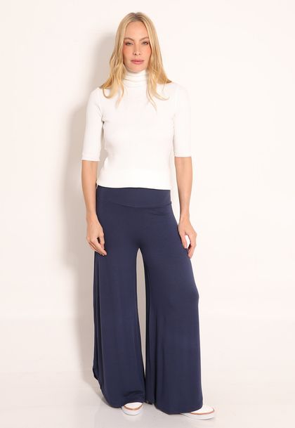 Calça Feminina Flare em Viscose