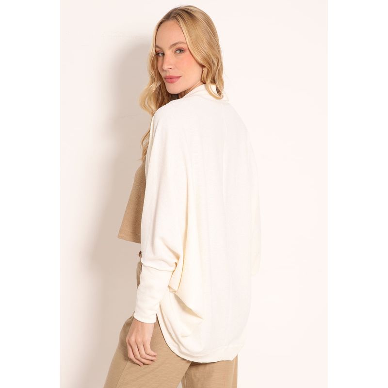Casaco Finlandia Casulo em Tricot