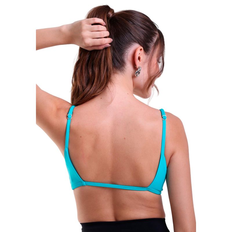 Top Tech Fitness Com Bojo De Alcinha Franzido Compress