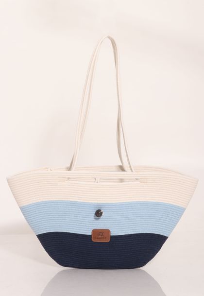 Bolsa De Praia Maré Cordas Com Alças Compridas
