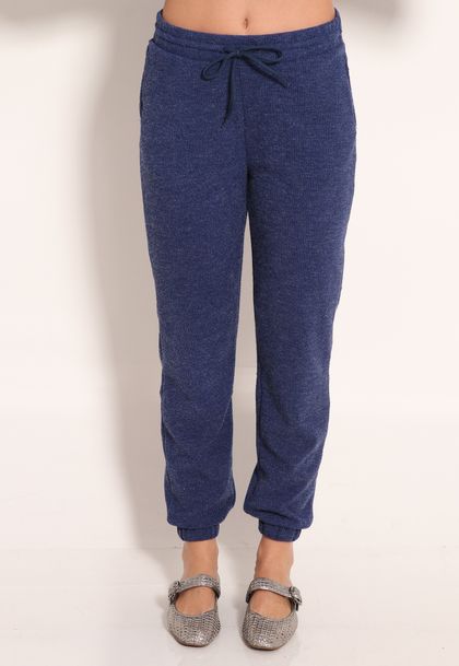 Calça Jogger em Tricot Finlandia
