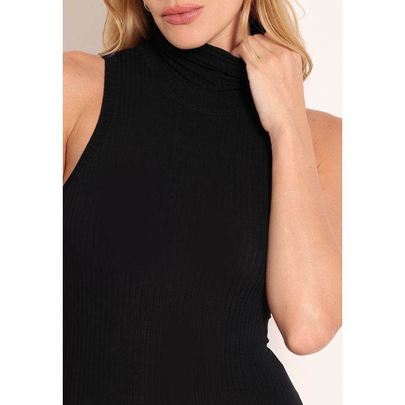 Body Canelado Feminino