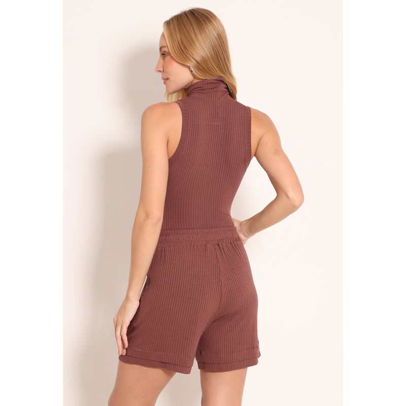 Short Viscose Feminino com Bolsos