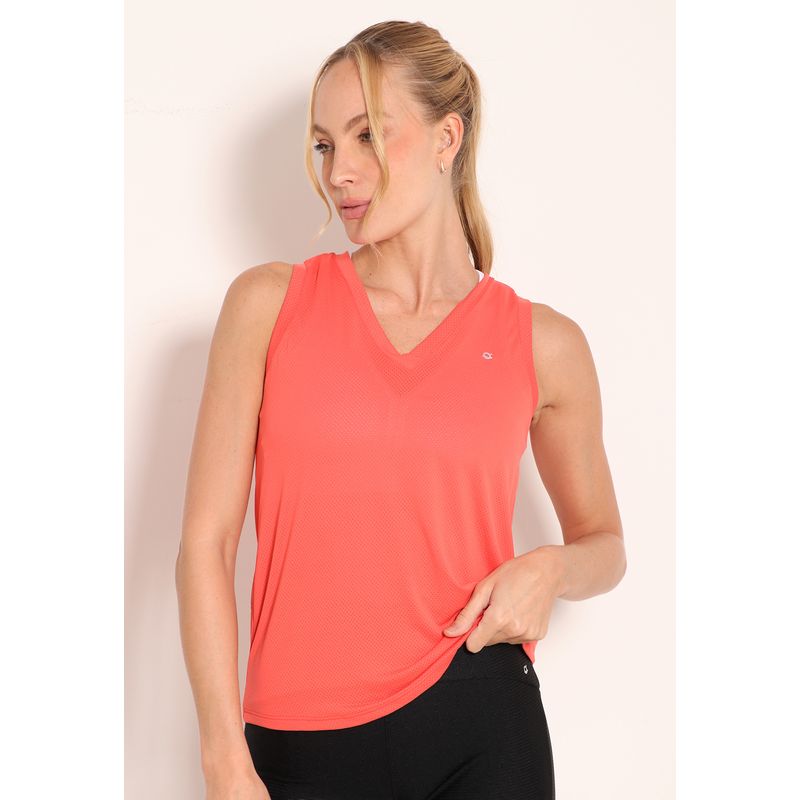 Regata Feminina Fitness STING em Decote V