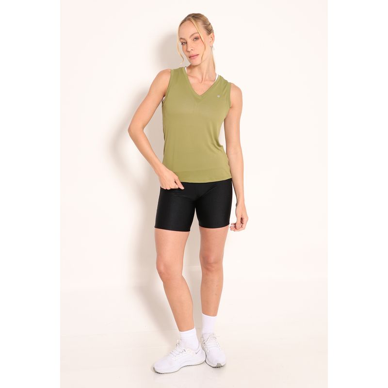 Regata Feminina Fitness STING em Decote V