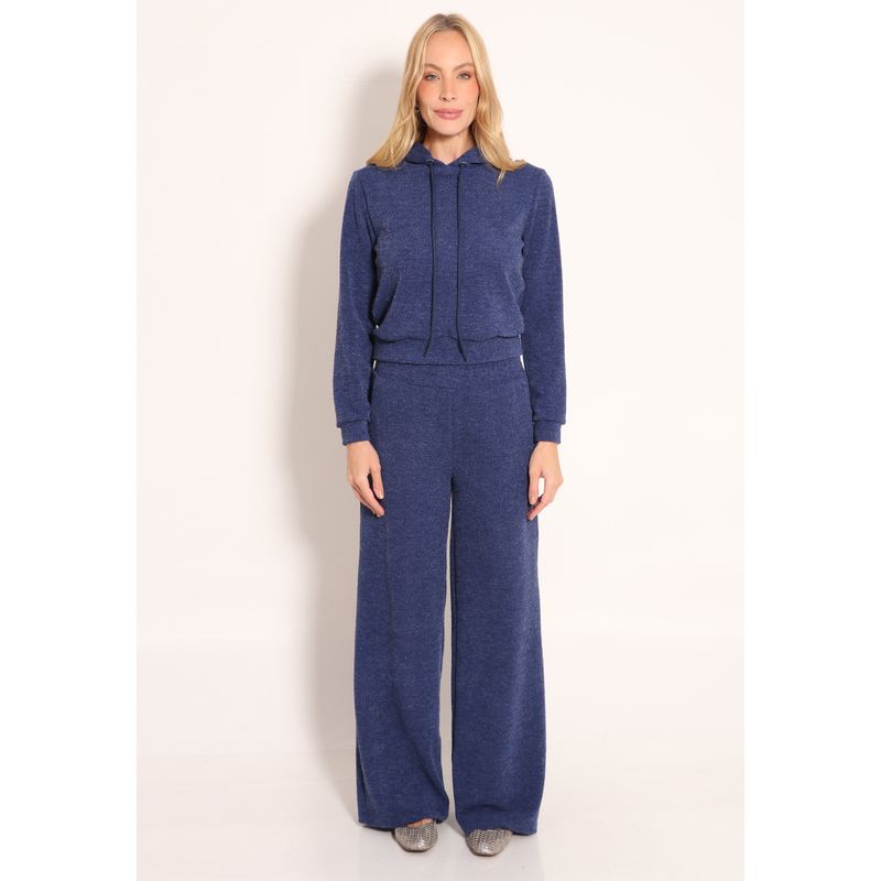 Conjunto De Blusa e Calça Pantalona Tricot - Finlandia