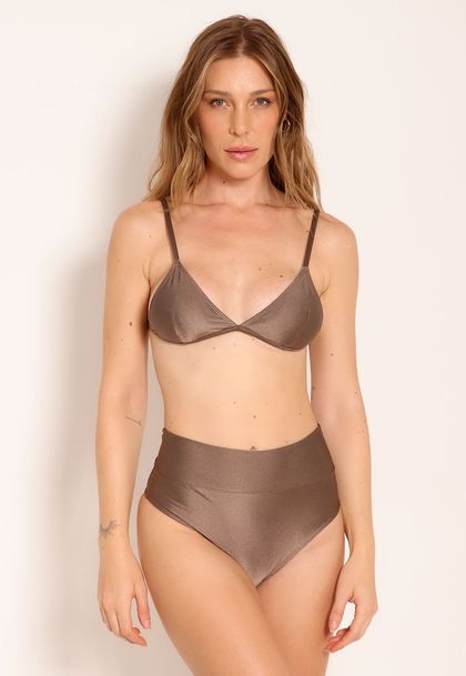 Conjunto Top Cortininha e Calcinha Hot Pants Pequim