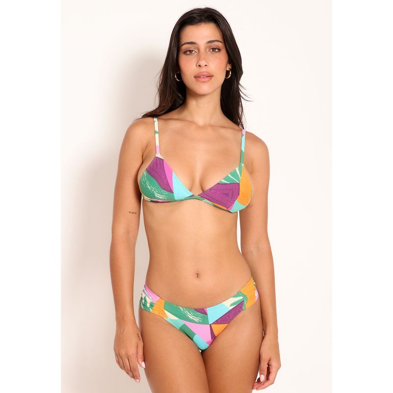 Conjunto Top Cortininha e Calcinha Borboleta - Tapeçaria