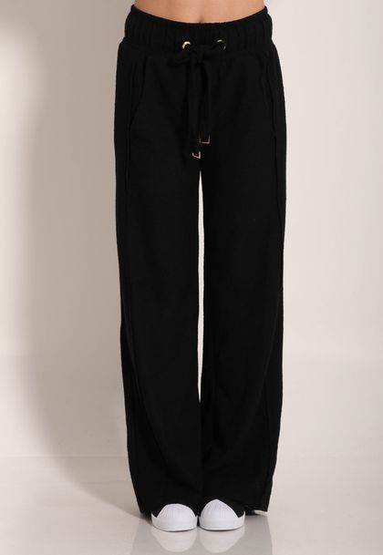 Calça Aspen Pantalona Com Cordão