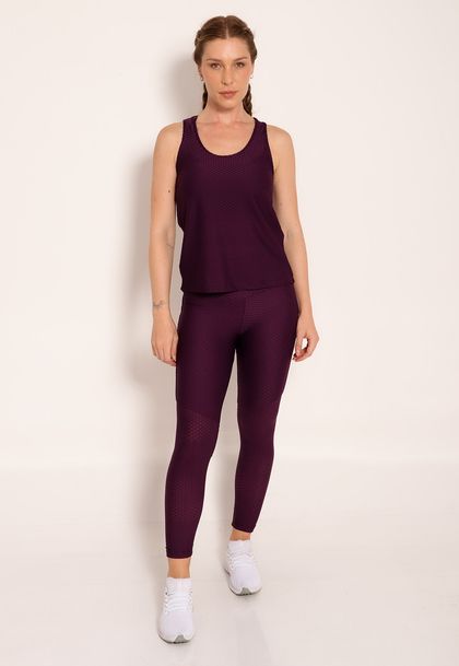 Conjunto Fitness Regata e Calça Legging London