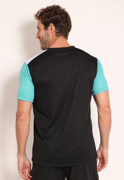 Camiseta Dry Masculina Básica Com Logo