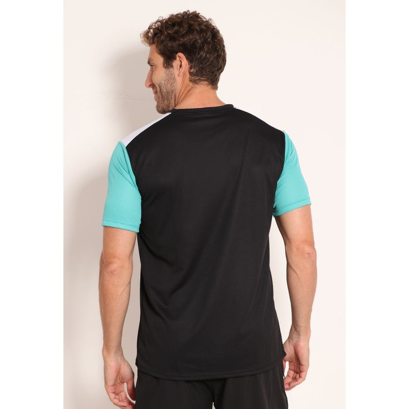 Camiseta Dry Masculina Básica Com Logo