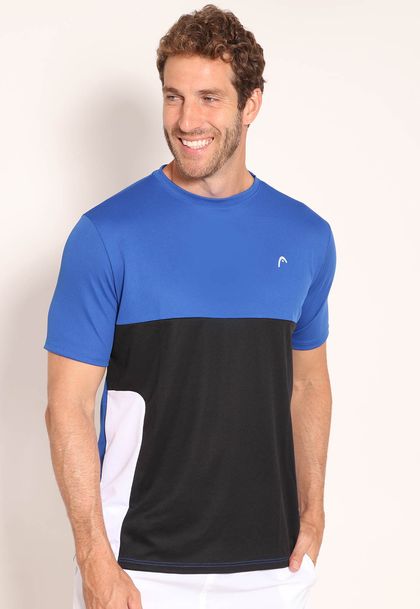 Camiseta Masculina Dry Bicolor