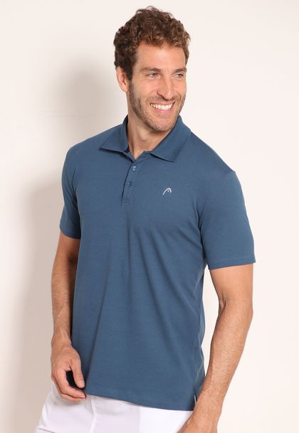 Camisa Polo Piquet Pima Com Botões