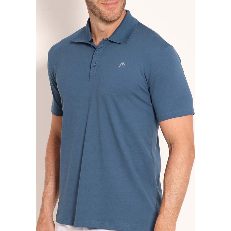 Camisa Polo Piquet Pima Com Botões