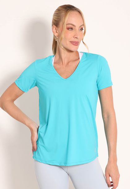 Camiseta Fluxy Com Decote