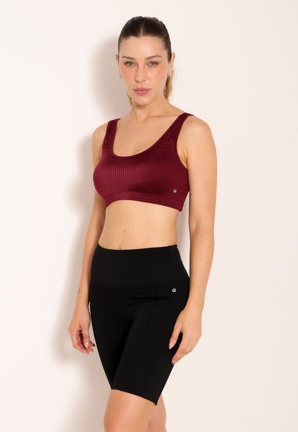 Conjunto Fitness Top New Fit Regata e Bermuda High Perfor