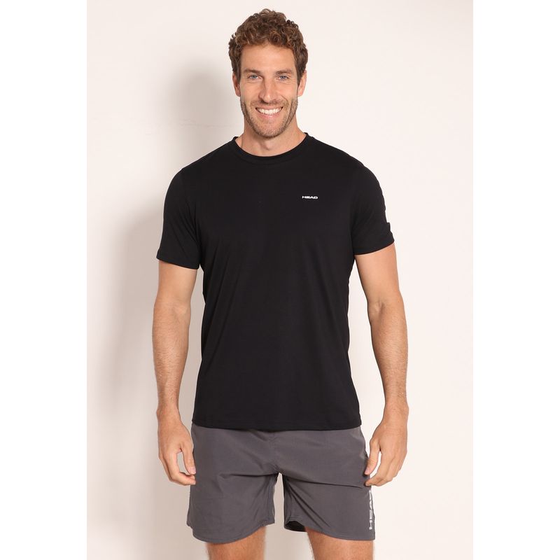 Camiseta Masculina Manga Curta Malha Pima Head