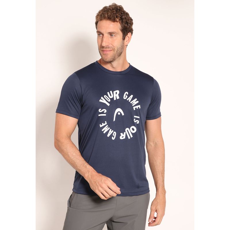 Camiseta Dry Masculina Básica Manga Curta