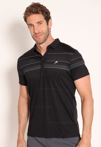 Camiseta Masculina Microfibra Polo Head