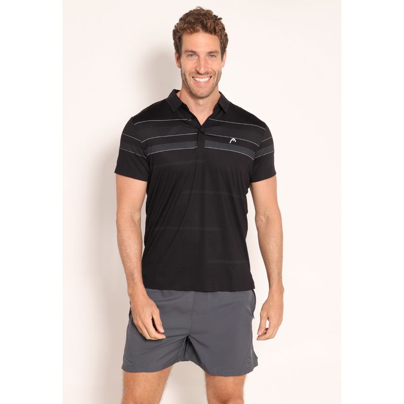 Camiseta Polo Microfibra Não Amassa - Head