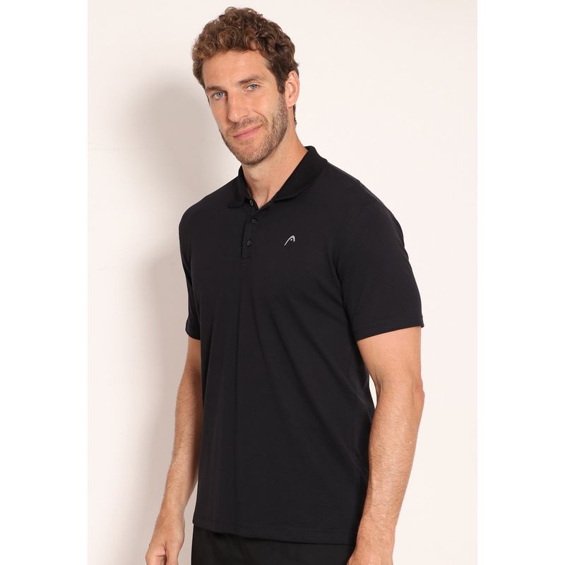 Camisa Polo Piquet Pima Com Botões
