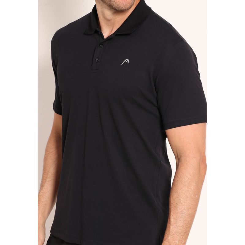 Camisa Polo Piquet Pima Com Botões