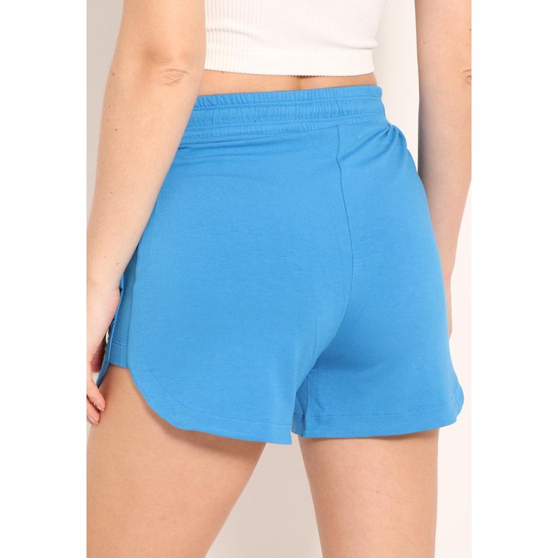 Shorts Com Bolso Frontal Ajustável e Recorte Lateral