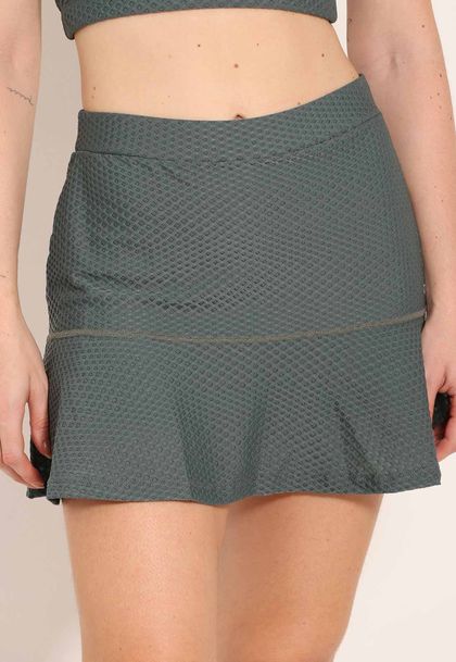 Shorts Saia London Com Babado