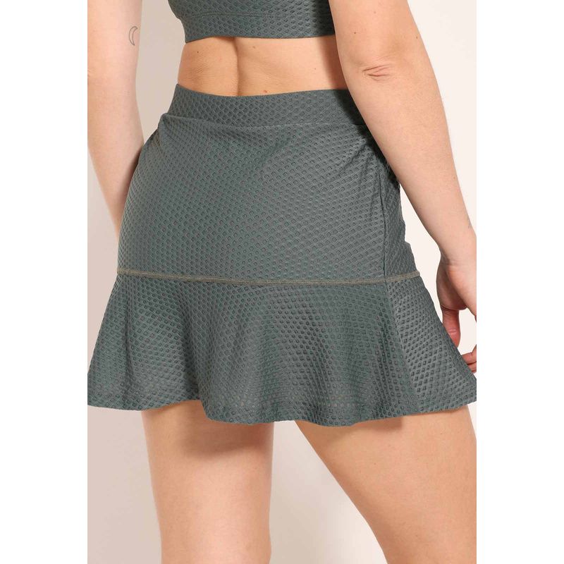 Shorts Saia London Com Babado