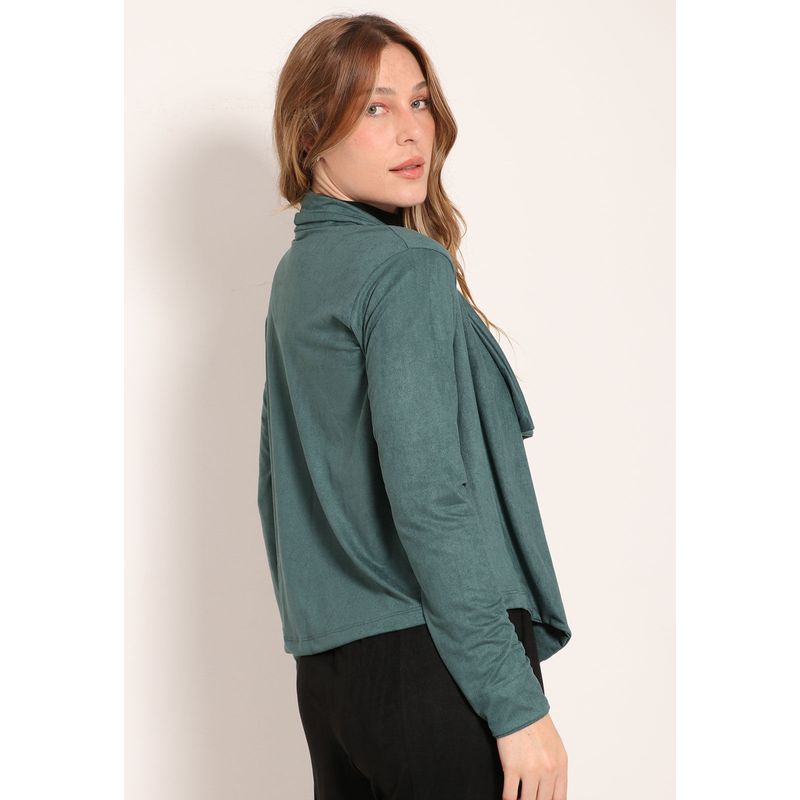 Casaco Suede De Ponta