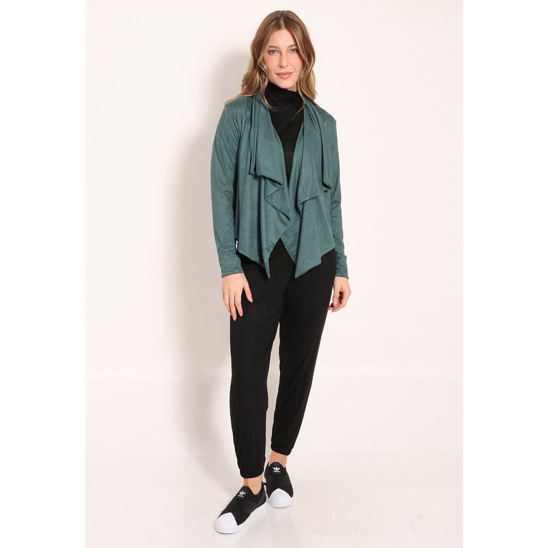 Casaco Suede De Ponta
