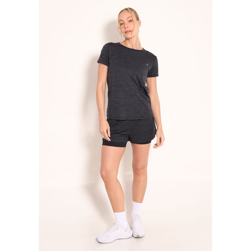 Conjunto Camiseta Tech Antiodor UV 50+ e Shorts Energy