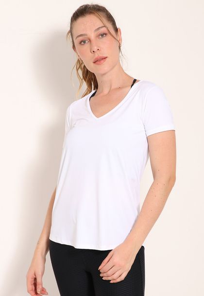 Camiseta Fluxy Com Decote