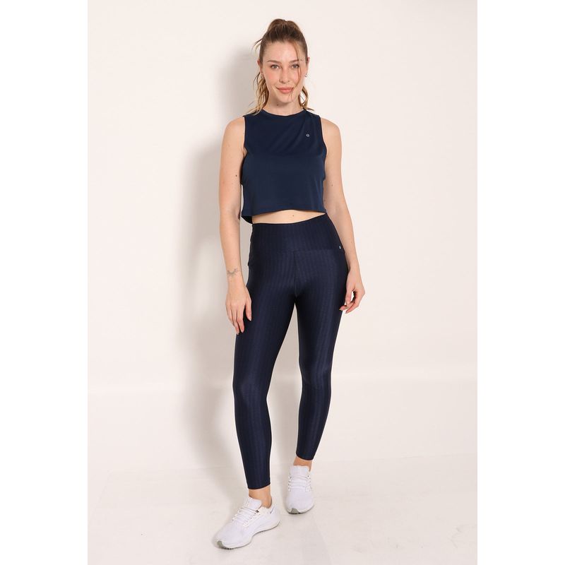 Conjunto Cropped Fitness Sting e Calça New Ikat Uv