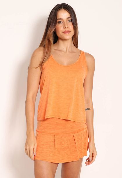 Conjunto Regata Fraldada Energy UV+50 e Short Saia Tech