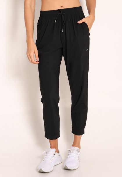Calça Feminina Tactel Com Ziper