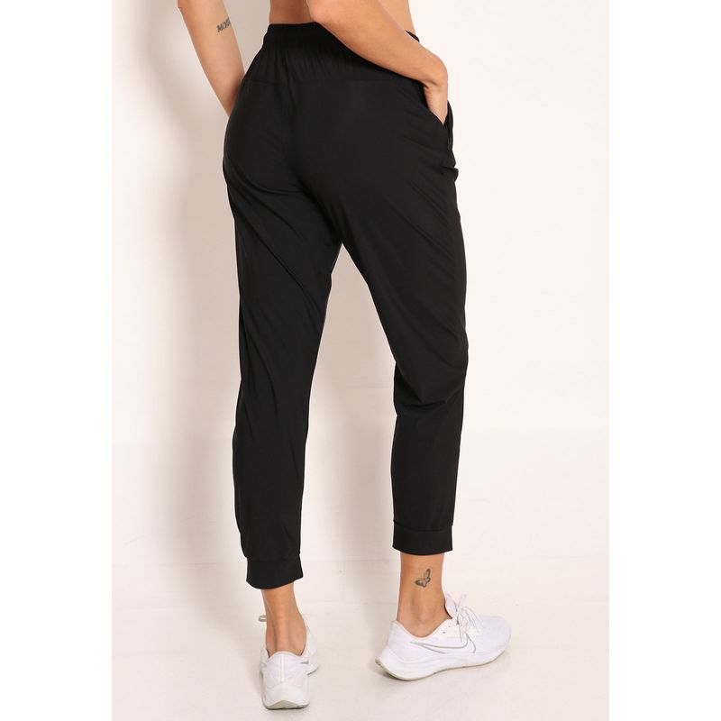 Calça Feminina Tactel Com Ziper