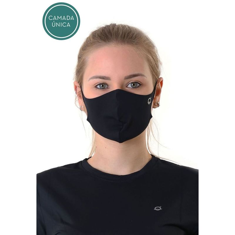 Kit 2 Máscaras Camada Única Antiviral Sem Elástico