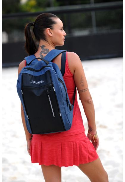 Mochila Unissex Com Refletivo