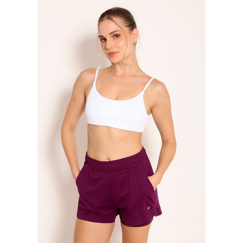 Shorts Feminino Elastic Dry Com Cordão