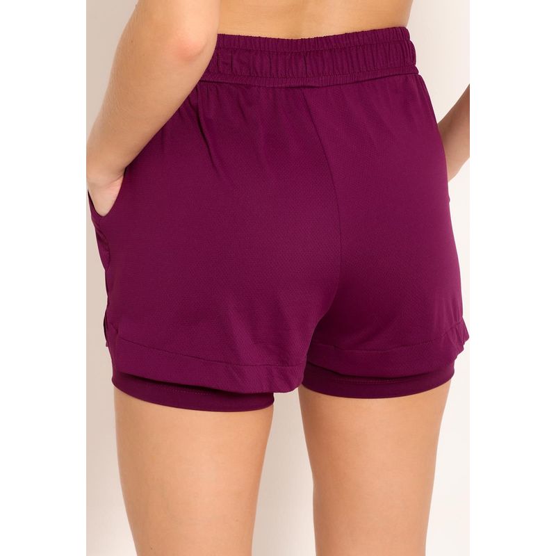 Shorts Feminino Elastic Dry Com Cordão
