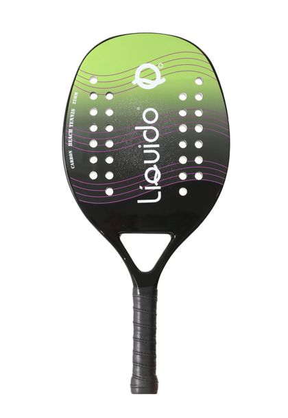 Kit Raquete Beach Tennis Carbono com Bolsa Raqueteira