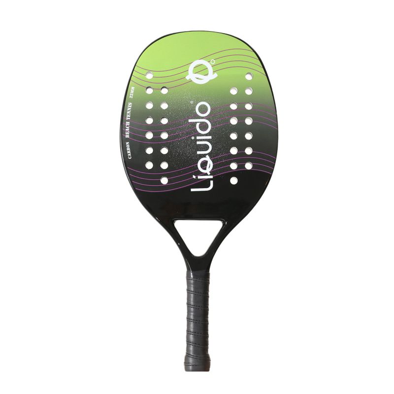 Kit Raquete Beach Tennis Carbono com Bolsa Raqueteira