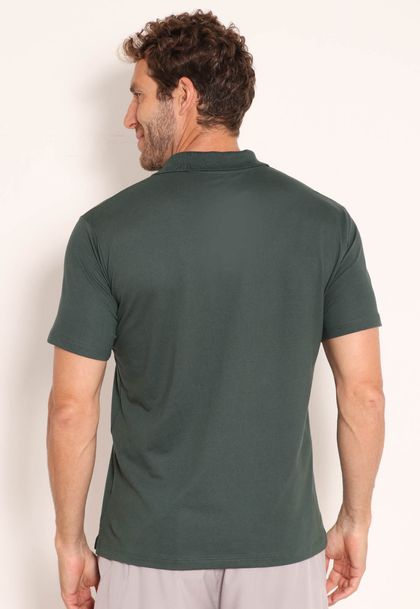 Camisa Polo Piquet Pima Com Botões
